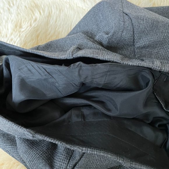 J. Crew Glen Plaid 1035 Trouser in Charcoal - Picture 5 of 7